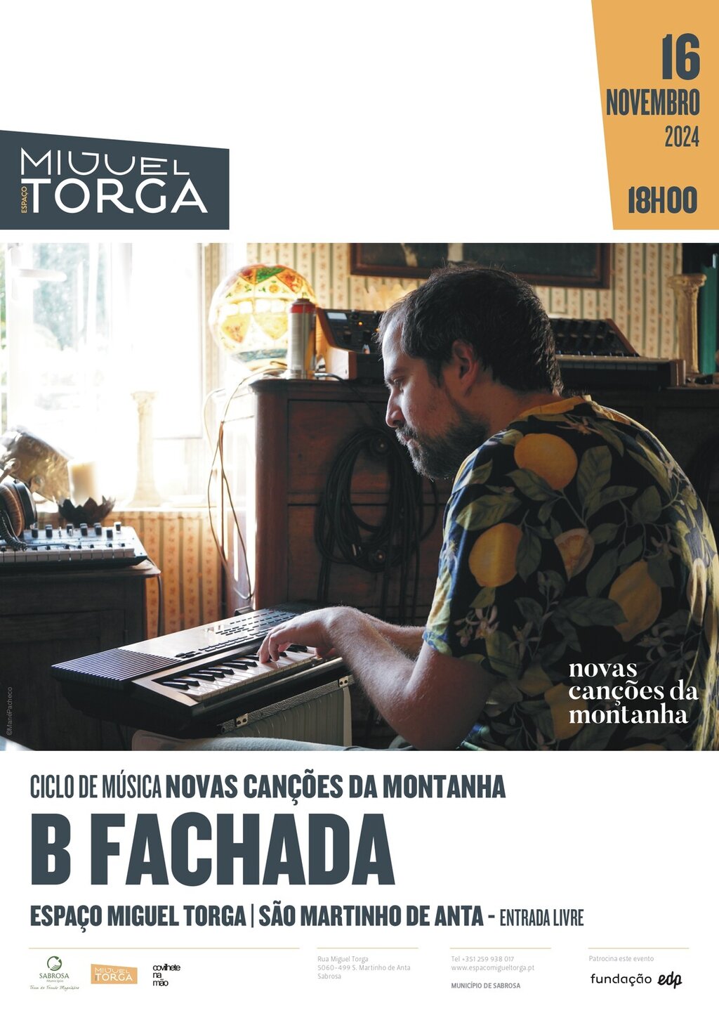 / 𝗡𝗢𝗩𝗔𝗦 𝗖𝗔𝗡𝗖̧𝗢̃𝗘𝗦 𝗗𝗔 𝗠𝗢𝗡𝗧𝗔𝗡𝗛𝗔 /  B Fachada