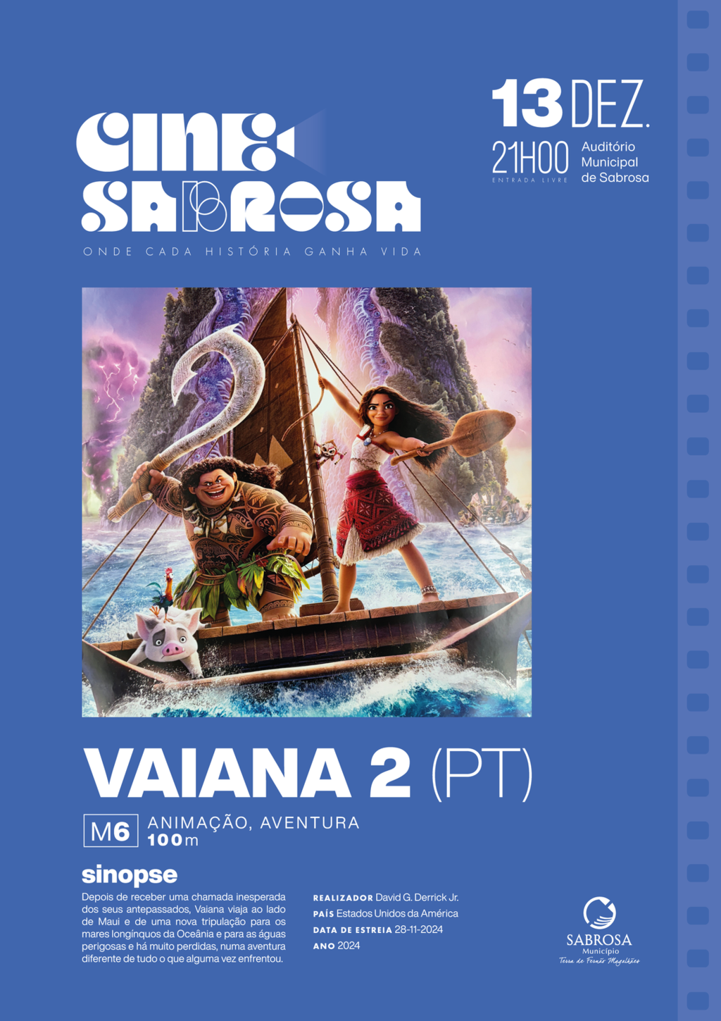 / 𝗖𝗜𝗡𝗘𝗦𝗔𝗕𝗥𝗢𝗦𝗔 / Vaiana 2 (PT)