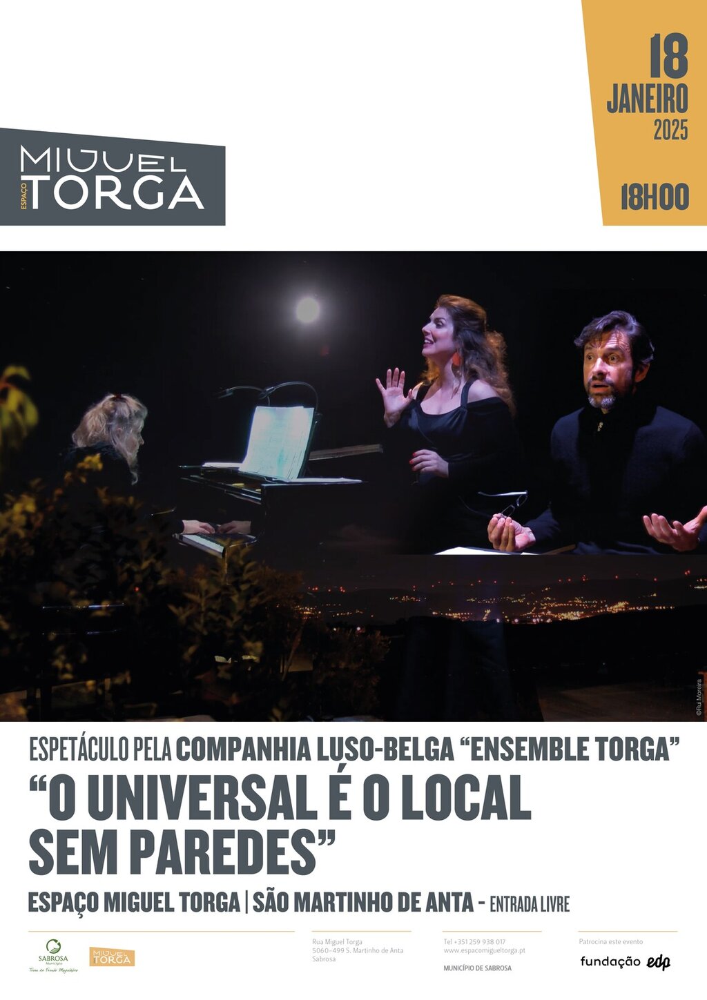 Concerto "O universal é o local sem paredes"
