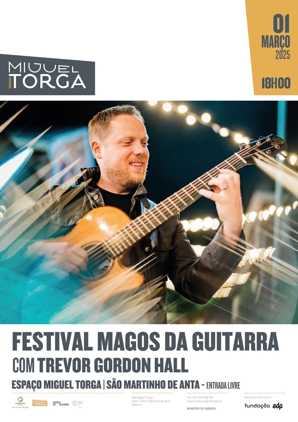 Festiva Magos da Guitarra com Trevor Gordon Hall