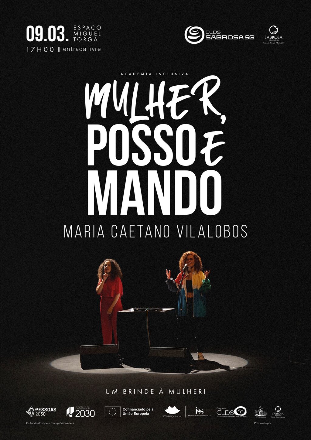 "Mulher, Posso e Mando" por Maria Caetano Vilalobos
