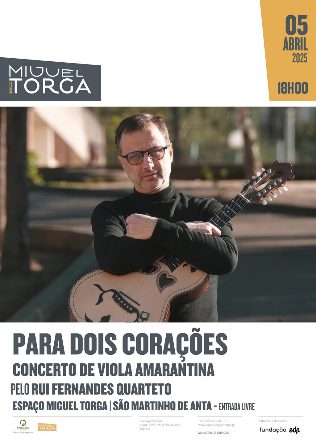Para Dois Corações - Concerto de Viola Amarantina