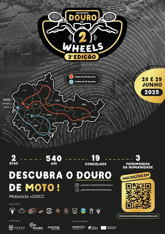 3.ª edição Passaporte Douro On2Wheels