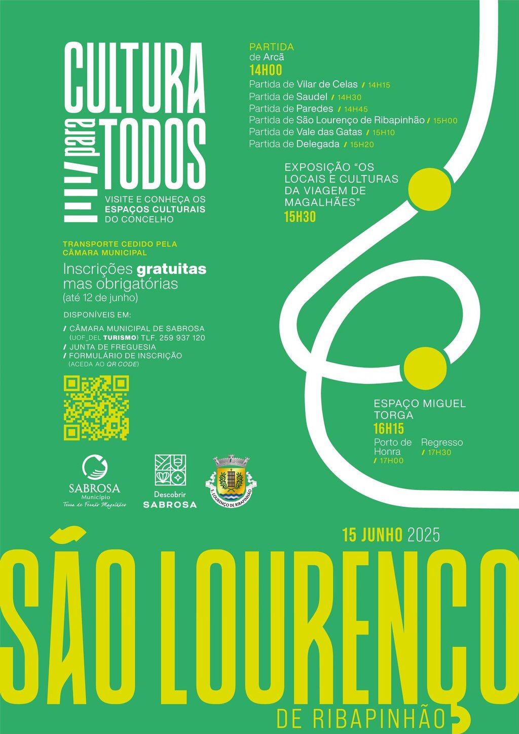 Cultura para Todos – Freguesia de São Lourenço de Ribapinhão