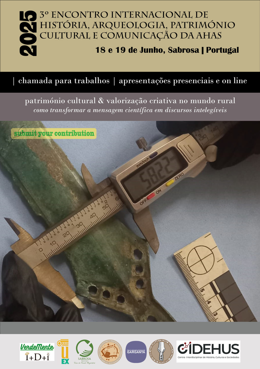  3.º Encontro Internacional de História, Arqueologia, Património Cultural e Comunicação da AHAS 