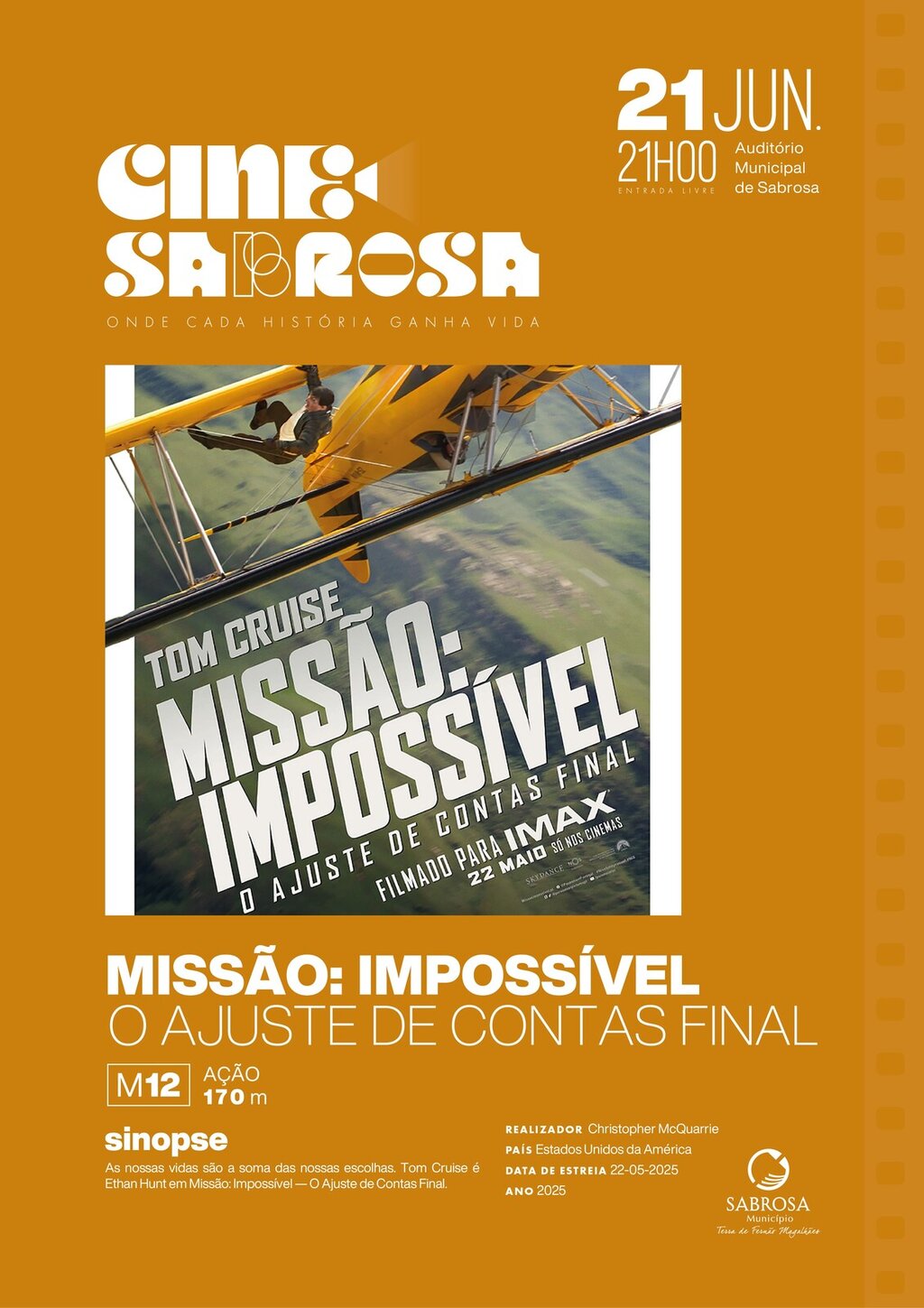 / 𝗖𝗜𝗡𝗘𝗦𝗔𝗕𝗥𝗢𝗦𝗔 / MISSÃO: IMPOSSÍVEL O AJUSTE DE CONTAS FINAL