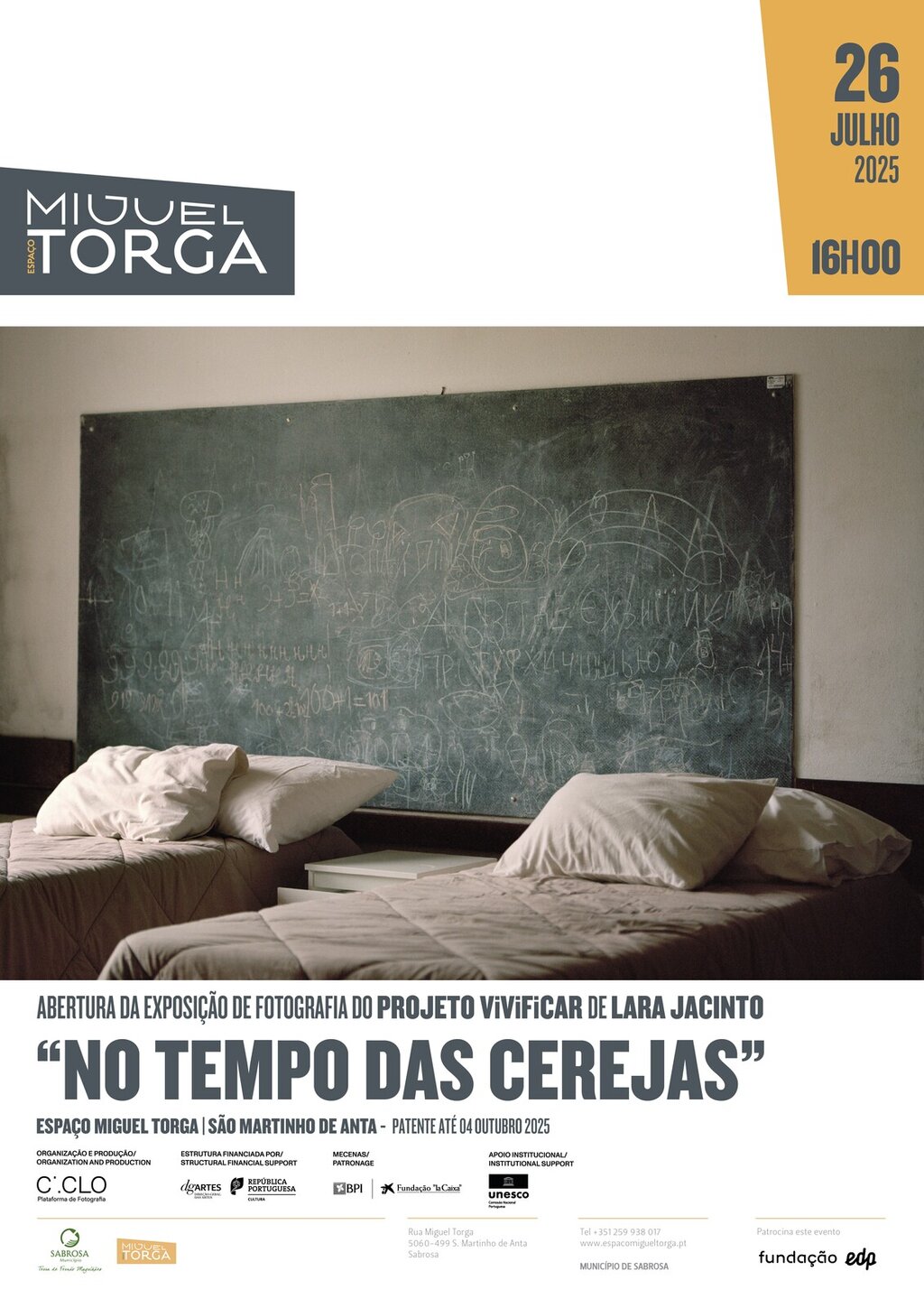Abertura da Exposição de Fotografia "No Tempo das Cerejas"