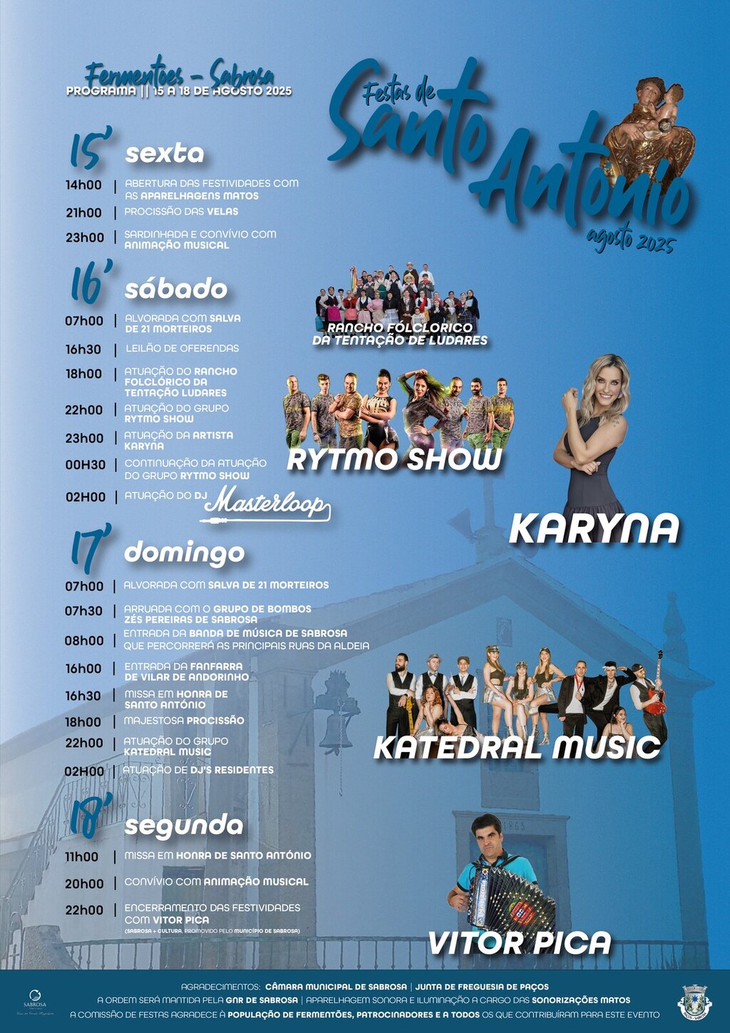 Festas de Santo António / Fermentões - Sabrosa 