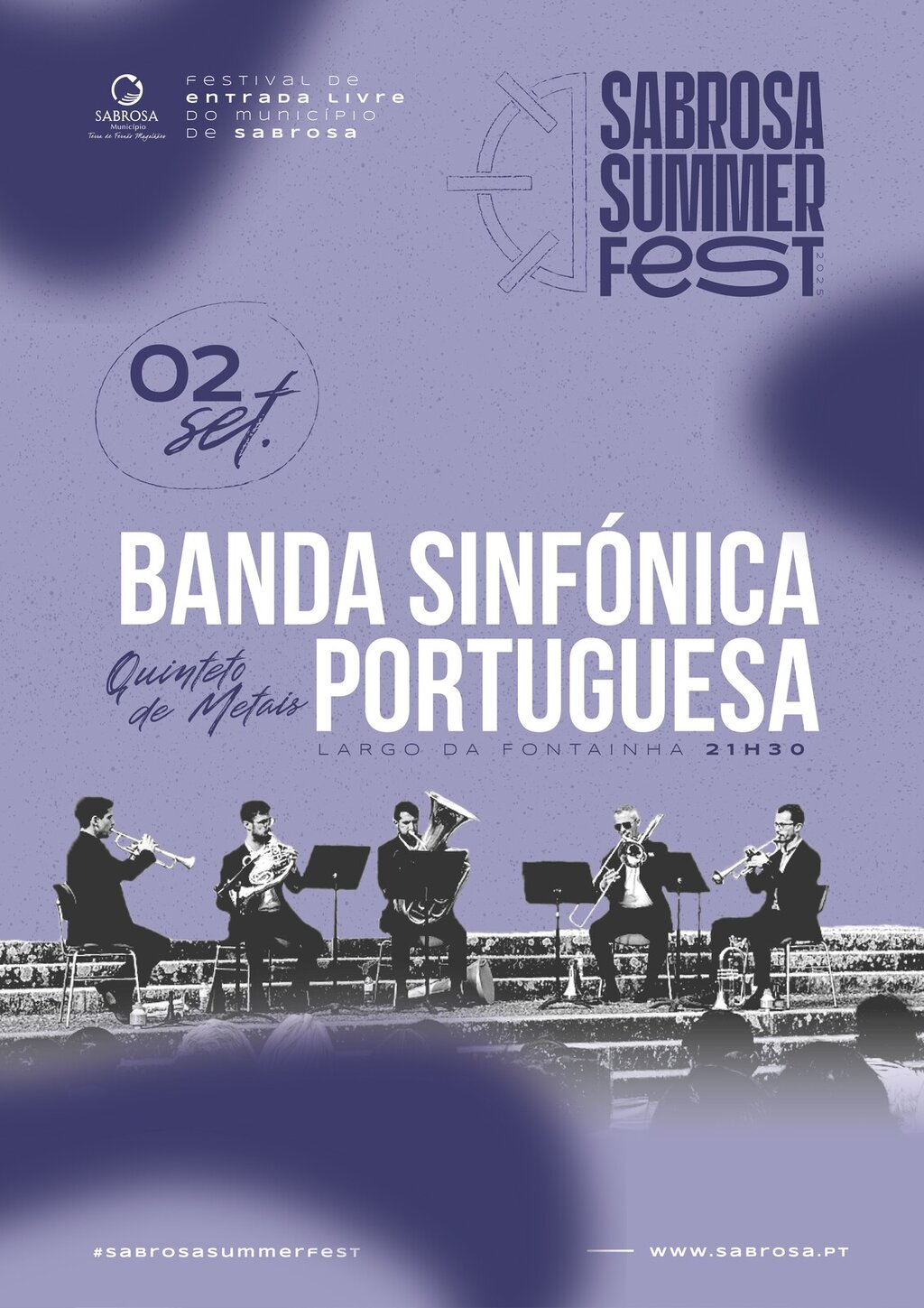 / 𝘚𝘈𝘉𝘙𝘖𝘚𝘈 𝘚𝘜𝘔𝘔𝘌𝘙 𝘍𝘌𝘚𝘛 /  𝗖𝗢𝗡𝗖𝗘𝗥𝗧𝗢 𝗤𝗨𝗜𝗡𝗧𝗘𝗧𝗢 𝗗𝗘 𝗠𝗘𝗧𝗔𝗜𝗦 𝗗𝗔 𝗕𝗔𝗡𝗗𝗔 𝗦𝗜𝗡𝗙𝗢́𝗡𝗜𝗖𝗔 𝗣𝗢𝗥𝗧𝗨𝗚𝗨𝗘𝗦𝗔