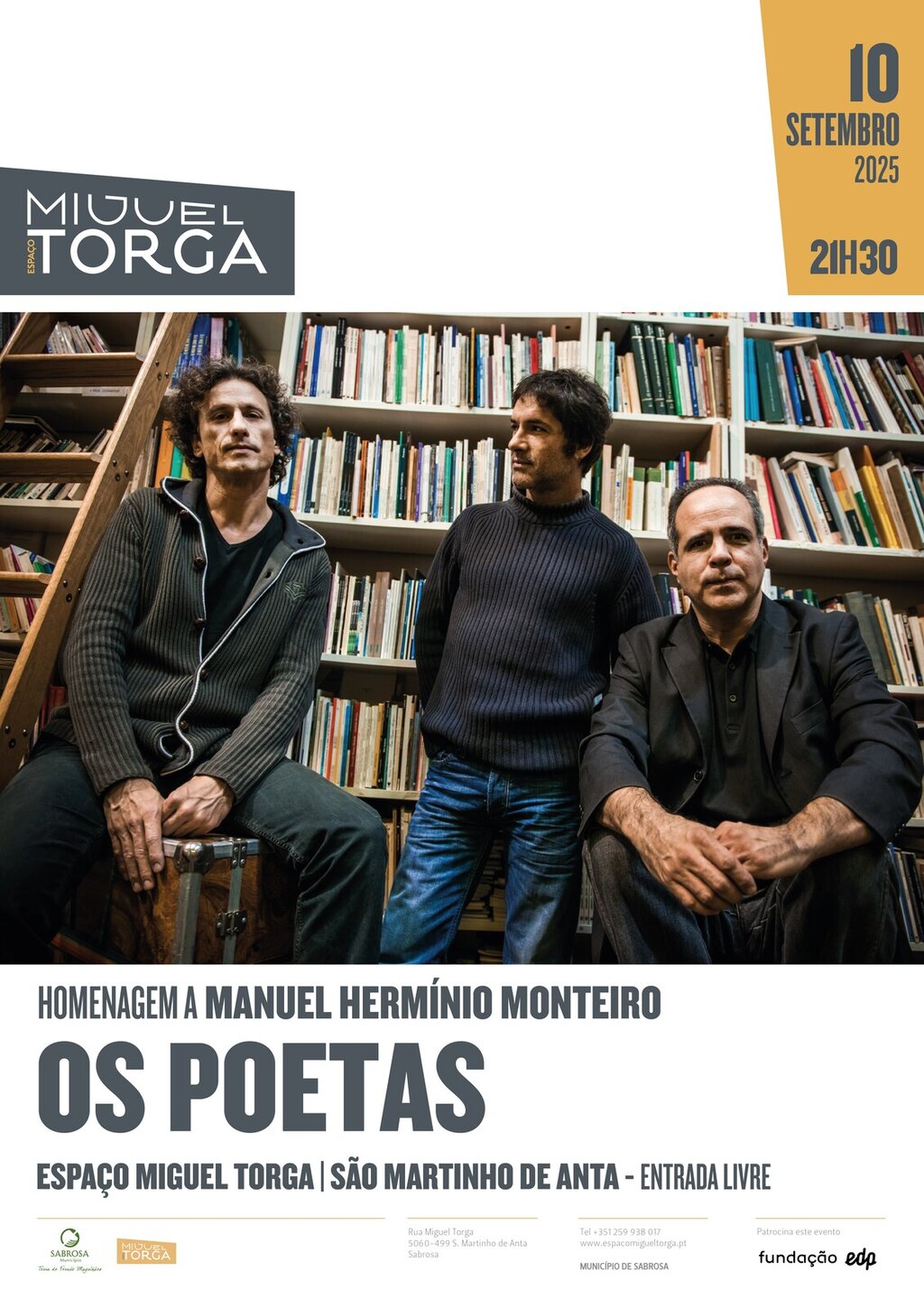 Homenagem a Manuel Hermínio Monteiro | Os Poetas 