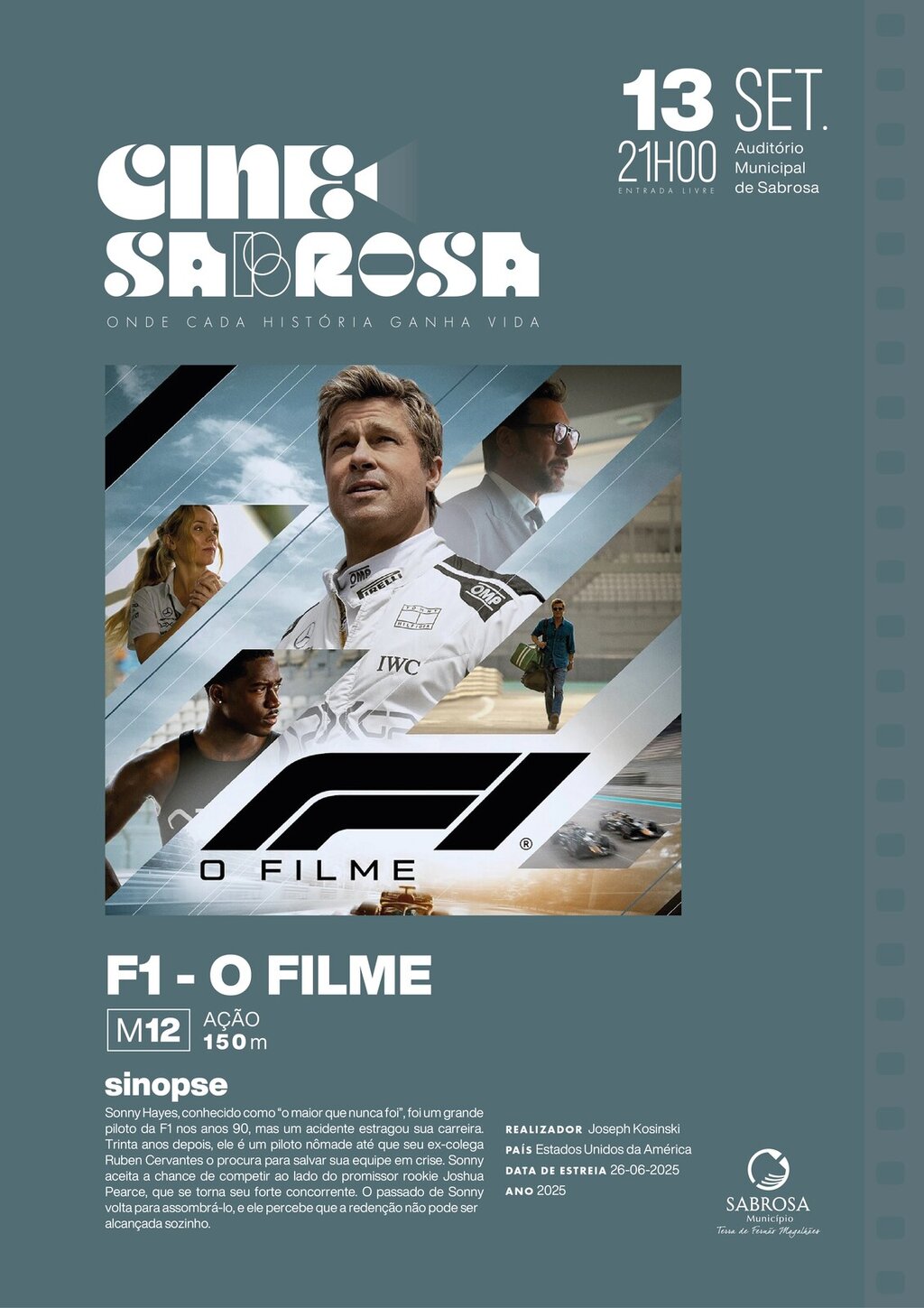 / 𝗖𝗜𝗡𝗘𝗦𝗔𝗕𝗥𝗢𝗦𝗔 / F1 - O FILME