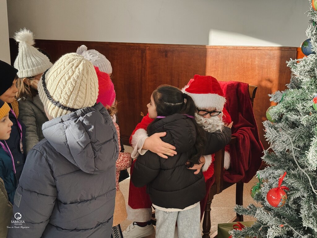 Festa de Natal das Escolas celebrada com cinema e pipocas em Sabrosa
