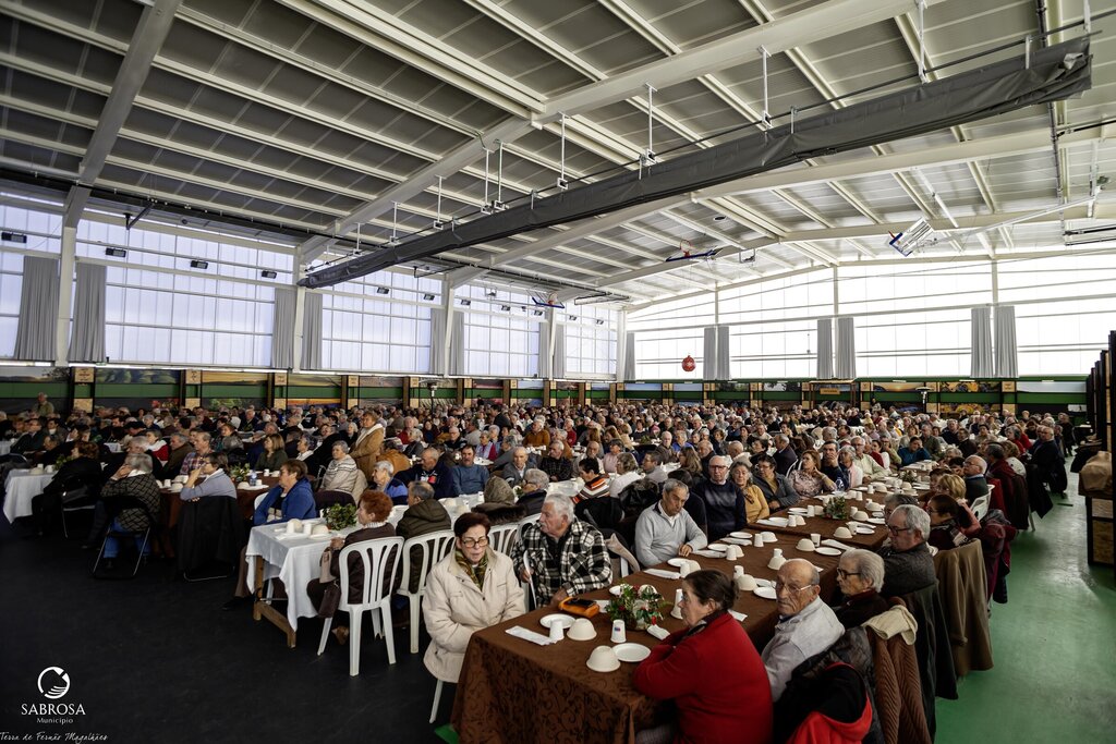 Celebrado o Natal Sénior em Sabrosa com cerca de 800 pessoas de todo o concelho