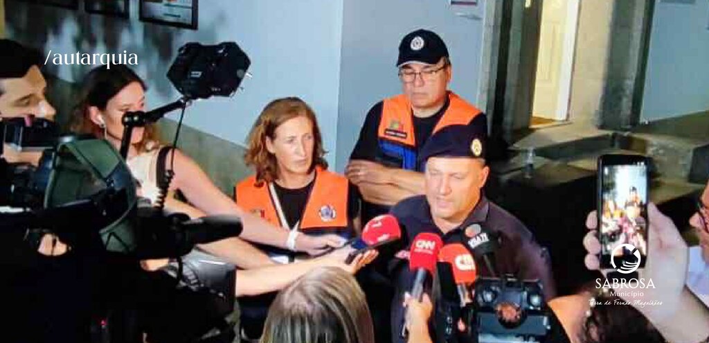 Nota Pública de Agradecimento – Incêndio concelho de Sabrosa - 02/08/2025