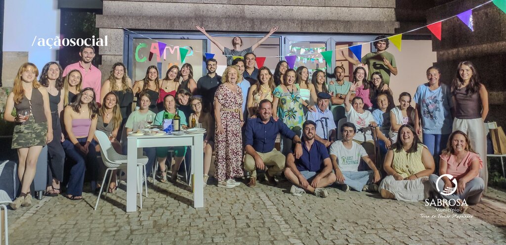 Convívio assinalou encerramento do Camp in Sabrosa 2025